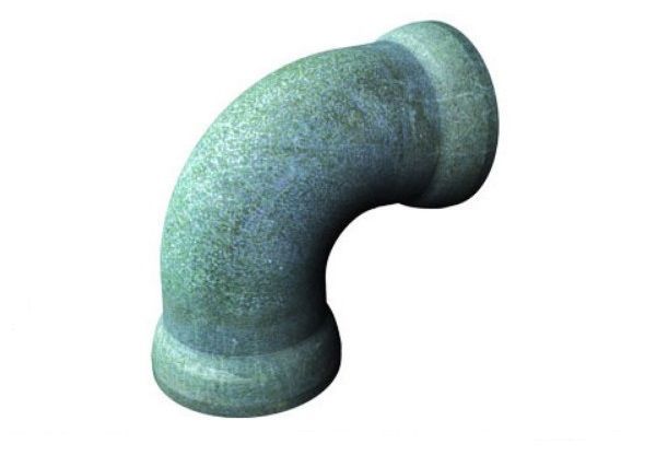 картинка Колено раструбное ВЧШГ литое УР DN 350 ЦПП цинк+алюминий соответствует ГОСТ ISO 2531-2012 от интернет-магазина «Акваника»