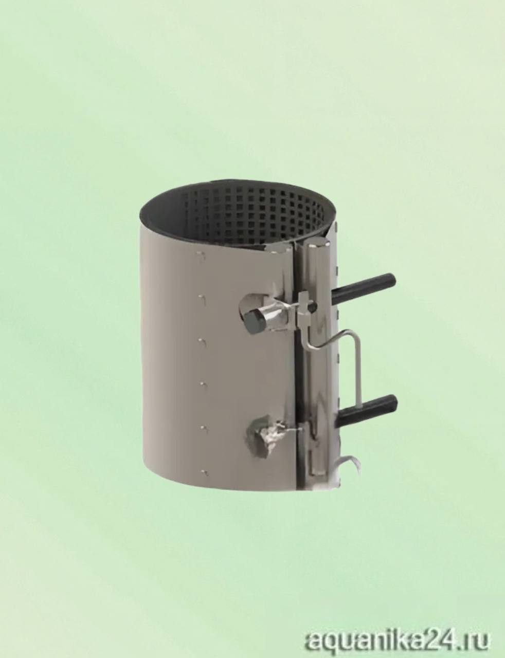 картинка Хомут ремонтный ИБИС однозамковый ДУ 65 (82-90) L=200 ВЗПА от интернет-магазина «Акваника24»