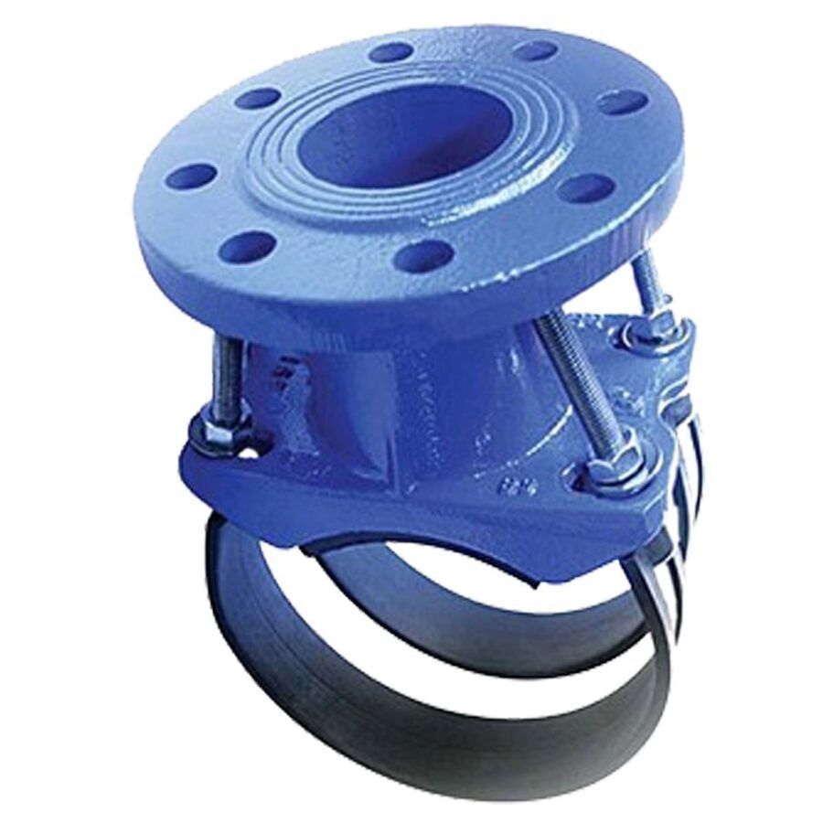 картинка Хомутовый отвод фланцевый (седелка) IGE RAPIDO FL DN400 (400-455) х100 (2 обоймы) от интернет-магазина «Акваника»