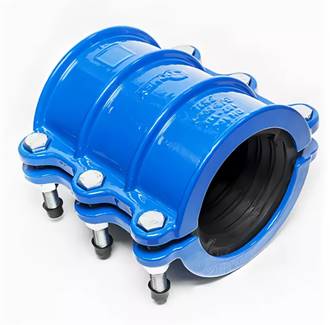 картинка Чугунная двухсоставная муфта ремонтная (219-226) IDRA UU DN200 от интернет-магазина «Акваника»